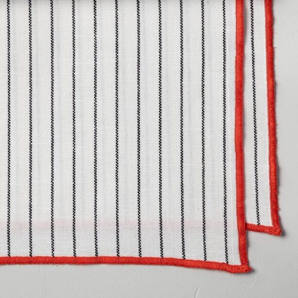 Hearth & Hand Magnolia 8pc 8.5" Colored Base Melamine Salad Plates + Napkins - Picture 6 of 8